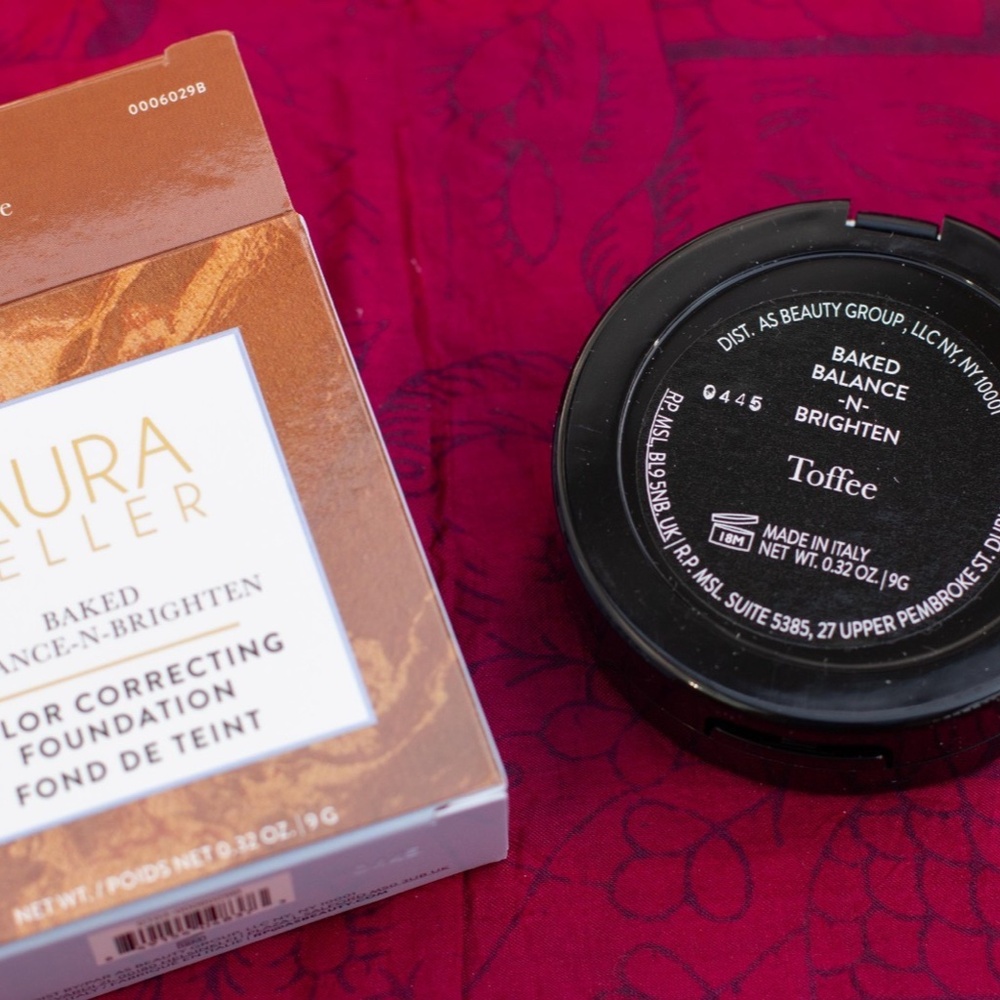 LAURA GELLER Baked Balance-n-Brighten Color Correcting Foundation -Toffee .32oz - Picture 3 of 5